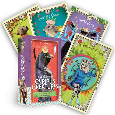 The Tarot of Curious Creatures: A 78 (+1) Card Deck and Guidebook product image