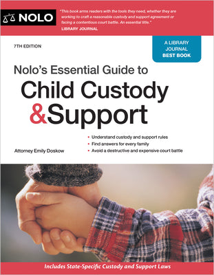 Nolo's Essential Guide to Child Custody and Support by Doskow, Emily book cover