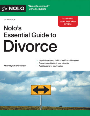 Nolo's Essential Guide to Divorce by Doskow, Emily book cover