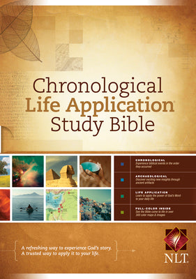 Book cover of Chronological Life Application Study Bible-NLT by New Living Translation
