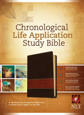 Book cover of Chronological Life Application Study Bible-NLT by New Living Translation