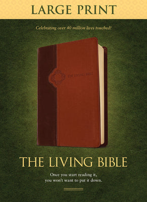 Book cover of Living Bible-LIV-Large Print by Tyndale