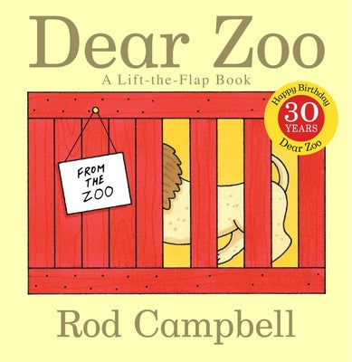 Book cover of Dear Zoo: A Lift-The-Flap Book by Campbell, Rod