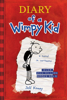 Book cover of Diary of a Wimpy Kid (Diary of a Wimpy Kid #1): The Hilarious First Book in the #1 International Bestselling Series about Surviving Middle School (Boo by Kinney, Jeff