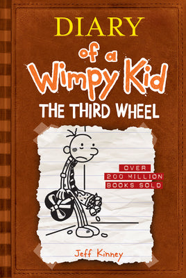 Book cover of The Third Wheel (Diary of a Wimpy Kid #7) by Kinney, Jeff