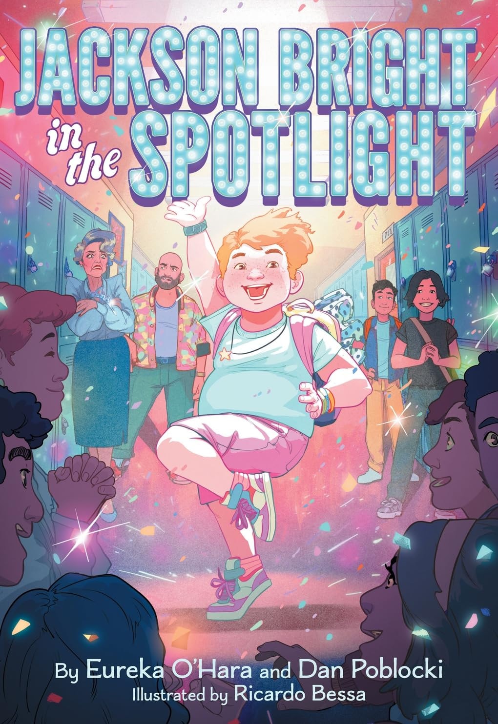 Book cover of Jackson Bright in the Spotlight by O'Hara, Eureka