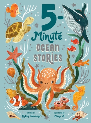 Book cover of 5-Minute Ocean Stories by Dawnay, Gabby