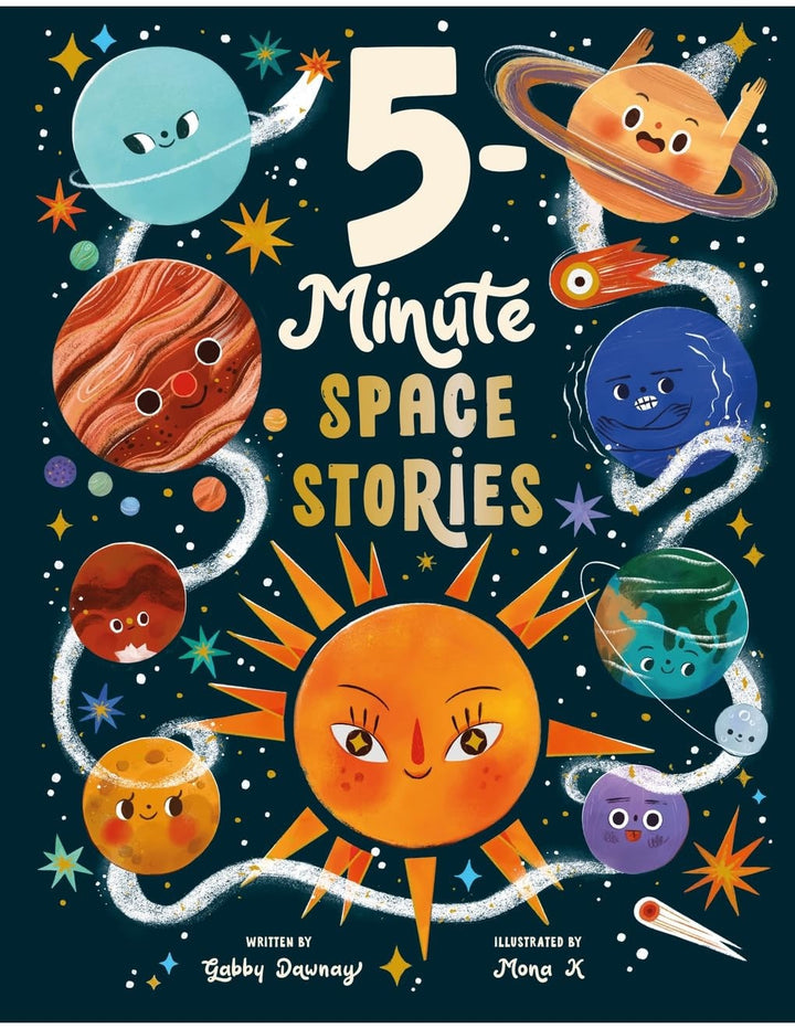 Book cover of 5-Minute Space Stories by Dawnay, Gabby