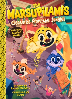 The Marsupilamis: Creatures from the Jungle!: An Original Graphic Novel by Deibert, Amanda book cover
