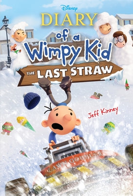 Book cover of The Last Straw (Special Disney+ Cover Edition) (Diary of a Wimpy Kid #3) by Kinney, Jeff