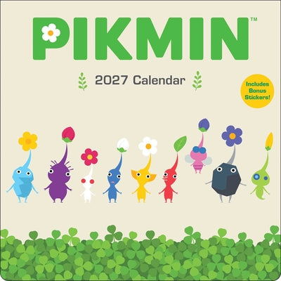 Pikmin 2027 Wall Calendar with Bonus Stickers by Nintendo book cover