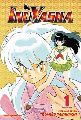 Inuyasha (Vizbig Edition), Vol. 1: Pulled Through Time! by Takahashi, Rumiko book cover