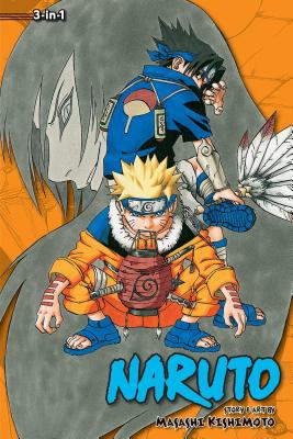 Book cover of Naruto (3-In-1 Edition), Vol. 3 by Kishimoto, Masashi
