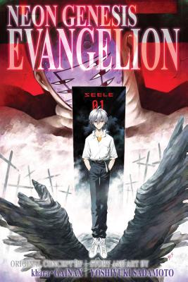 Book cover of Neon Genesis Evangelion 3-In-1 Edition, Vol. 4 by Sadamoto, Yoshiyuki