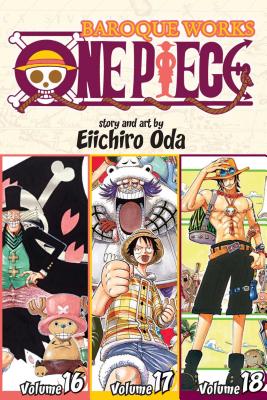 Book cover of One Piece (Omnibus Edition), Vol. 6: Includes Vols. 16, 17 & 18 by Oda, Eiichiro