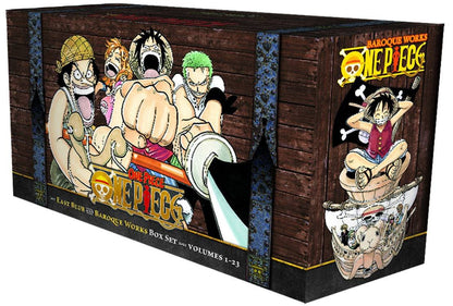 Book cover of One Piece Box Set 1: East Blue and Baroque Works by Oda, Eiichiro