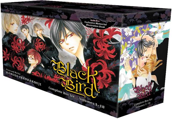 Black Bird Complete Box Set: Volumes 1-18 with Premium by Kanoko Sakurakouji book cover