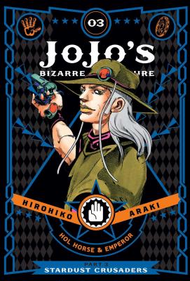 Jojo's Bizarre Adventure: Part 3--Stardust Crusaders, Vol. 3 by Hirohiko Araki book cover