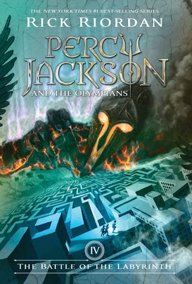 Book cover of Percy Jackson and the Olympians, Book Four: Battle of the Labyrinth, The-Percy Jackson and the Olympians, Book Four by Riordan, Rick