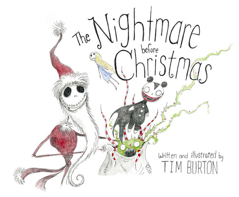 The Nightmare Before Christmas by Tim Burton book cover