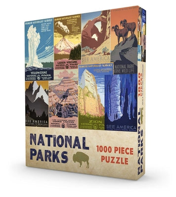 National Parks Puzzle 1000 Piece product image