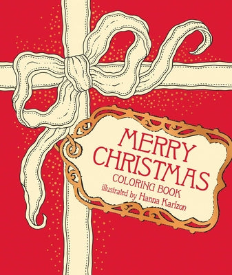 Book cover of Merry Christmas Coloring Book by Karlzon, Hanna