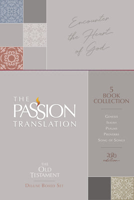 Book cover of Old Testament 5 Book Collection (2020 Edition): Deluxe Boxed Set by Simmons, Brian