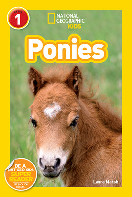 Ponies (National Geographic Kids Readers, Level 1) by Laura Marsh book cover