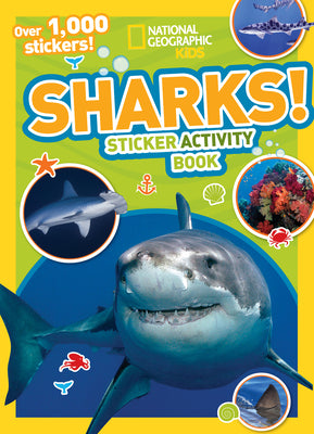 Sharks Sticker Activity Book [With Sticker(s)] by National Geographic Kids book cover
