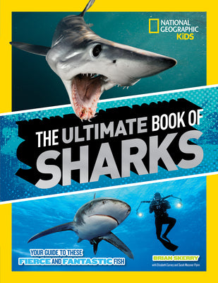 The Ultimate Book of Sharks by Brian Skerry book cover