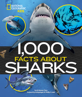 1,000 Facts about Sharks by Sarah Wassner Flynn book cover