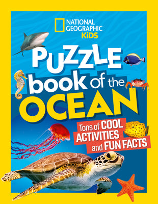 National Geographic Kids Puzzle Book of the Ocean by National Geographic Kids book cover