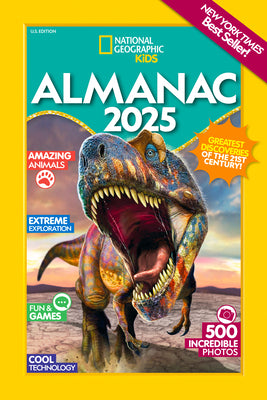National Geographic Kids Almanac 2025 by National Geographic Kids book cover