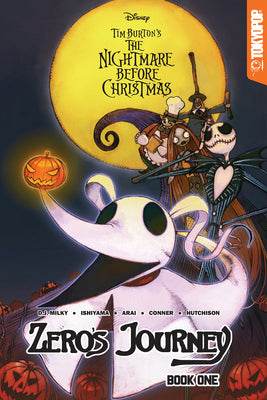 Book cover of Disney Manga: Tim Burton's the Nightmare Before Christmas - Zero's Journey, Book 1 by Milky, D. J.