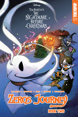 Book cover of Disney Manga: Tim Burton's the Nightmare Before Christmas - Zero's Journey, Book 2 by Milky, D. J.