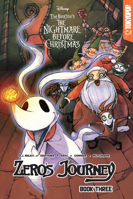 Disney Manga: Tim Burton's the Nightmare Before Christmas - Zero's Journey, Book 3 by D. J. Milky book cover