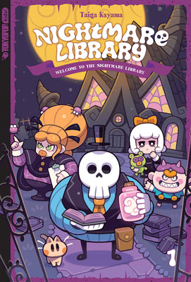 Nightmare Library, Book 1: Welcome to the Nightmare Library by Taiga Kayama book cover