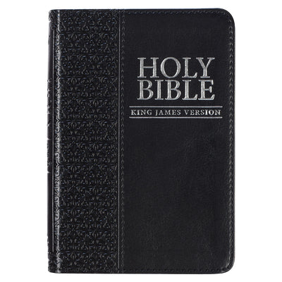 KJV Mini Pocket Edition: Black by Christian Art Gifts book cover
