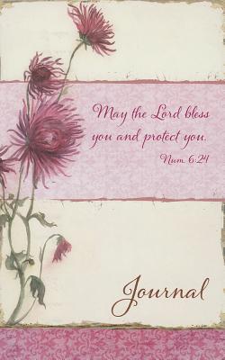 Christian Art Gifts Scripture Journal May the Lord Bless You Numbers 6:24 Bible Verse Pink Floral Inspirational Notebook,128 Ruled Pages Flexcover 5.5 by Christian Art Gifts book cover