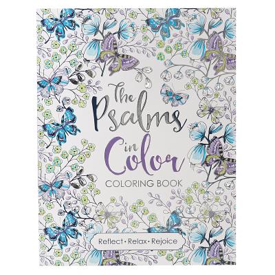 Book cover of Coloring Book the Psalms in Color by Christian Art Publishers