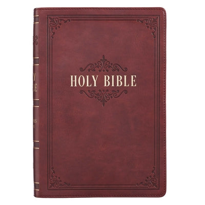 Book cover of KJV Bible Giant Print Full Size Burgundy by CHRISTIAN ART GIFTS