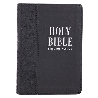 Book cover of KJV Compact Large Print LL Black by CHRISTIAN ART GIFTS