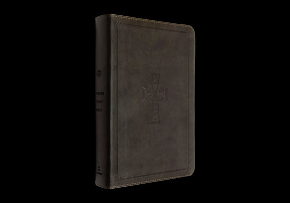 Book cover of ESV Student Study Bible (Trutone, Olive, Celtic Cross Design) by Esv Bibles