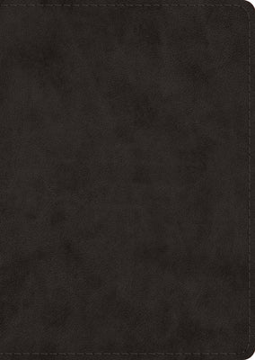 Book cover of ESV Study Bible, Large Print (Trutone, Black) by CROSSWAY BOOKS