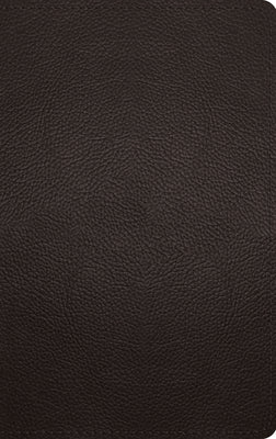 Book cover of ESV Thinline Bible (Buffalo Leather, Deep Brown) by CROSSWAY BOOKS