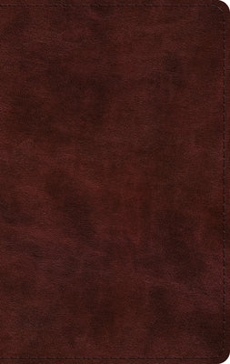 ESV Large Print Thinline Bible (Trutone, Mahogany)