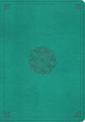Book cover of ESV Study Bible (Trutone, Turquoise, Emblem Design) by Esv Bibles