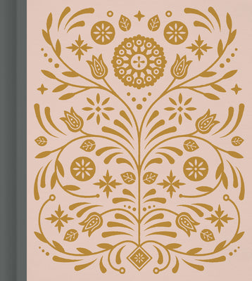 Book cover of ESV Journaling Study Bible (Cloth Over Board, Blush/Ochre, Floral Design) by Grudem, Wayne