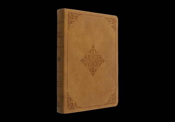 Book cover of ESV Large Print Bible (Trutone, Nubuck Caramel, Fleur-De-Lis Design) by Esv Bibles