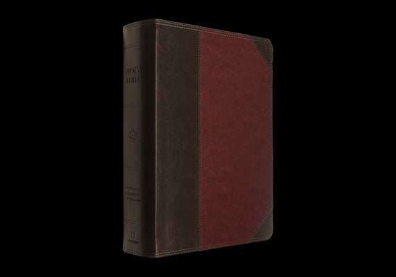 Book cover of ESV Super Giant Print Bible (Trutone, Brown/Cordovan, Portfolio Design) by Esv Bibles